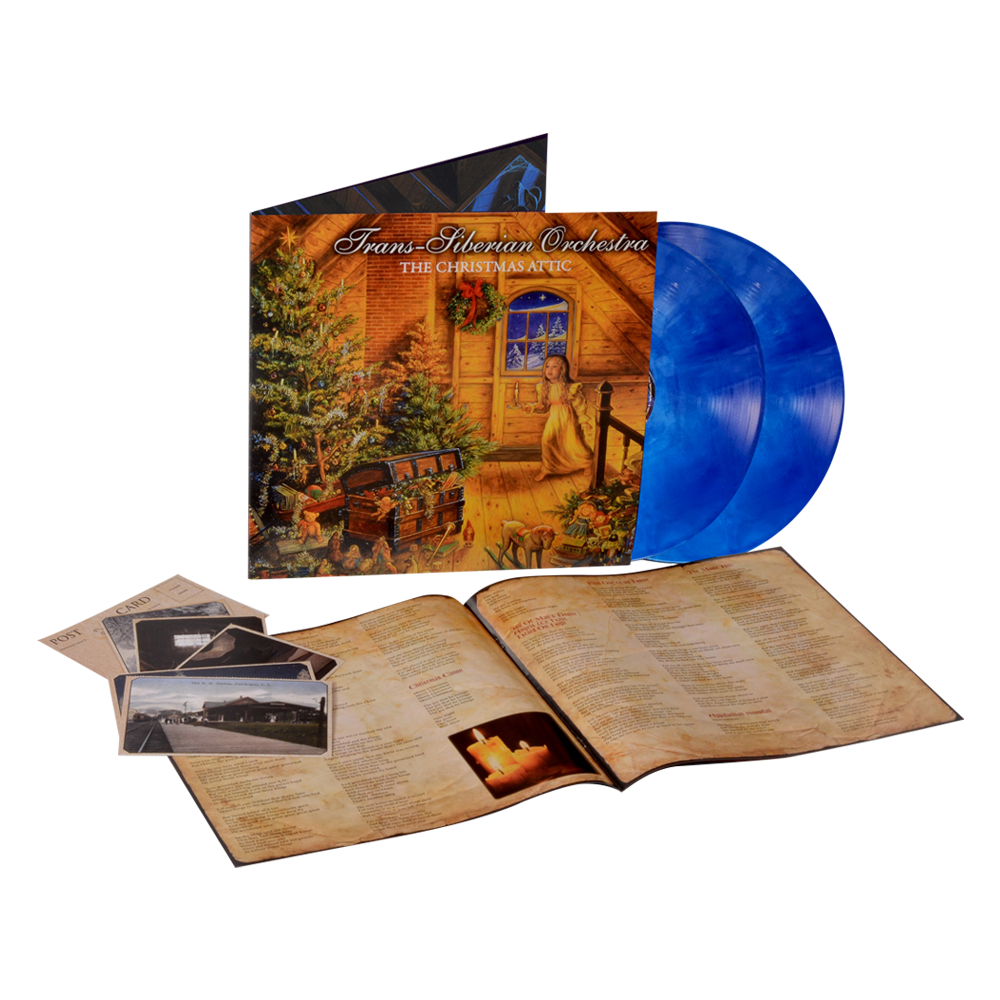 The Christmas Attic Galaxy Blue 2LP