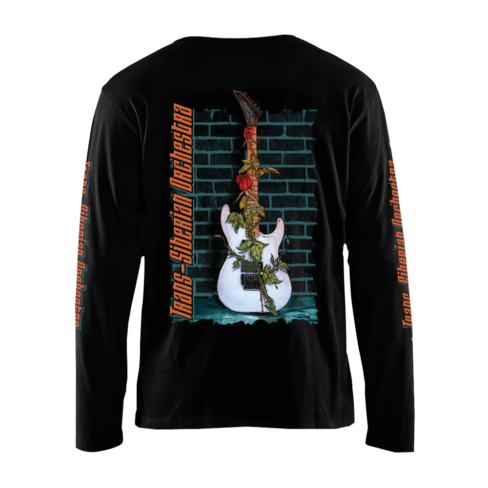 Leaning Guitar Long Sleeve Tee