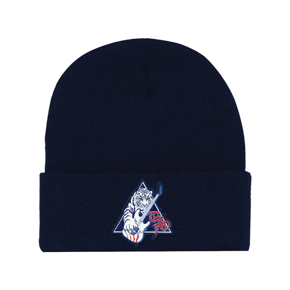 TSO Tiger Patch Navy Beanie