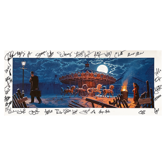 Signed Carousel Litho