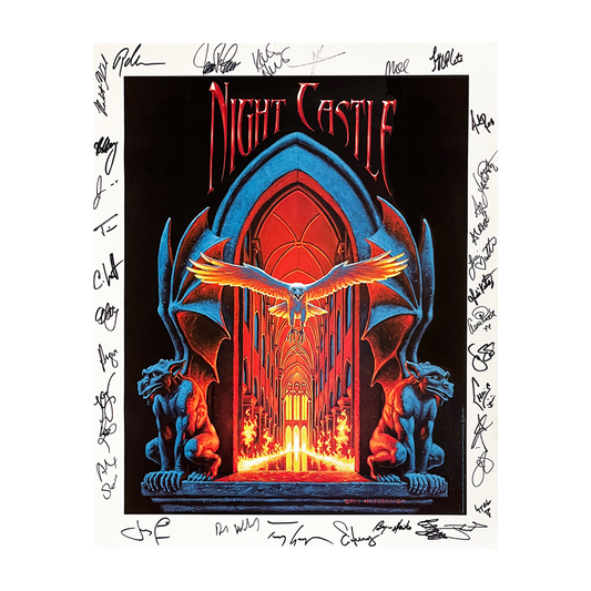 Night Castle Litho Signed