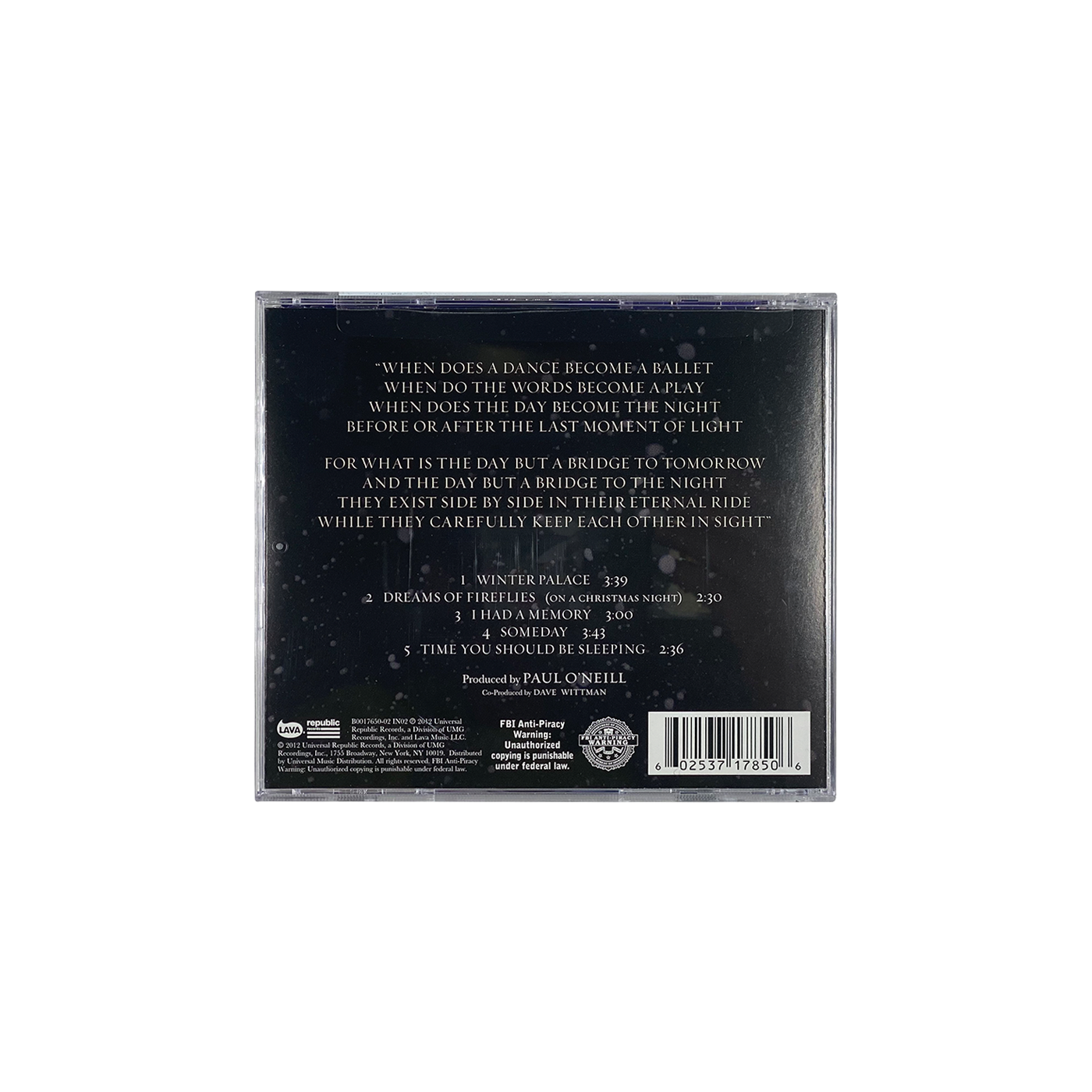 Dreams of Fireflies - EP CD