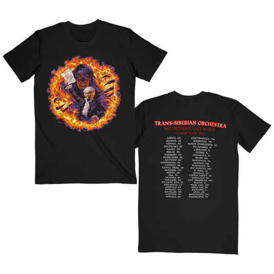 Beethoven Ring of Fire Tee